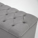 Cofre Corpo Liso / Tampo Capitone Avec Rangement